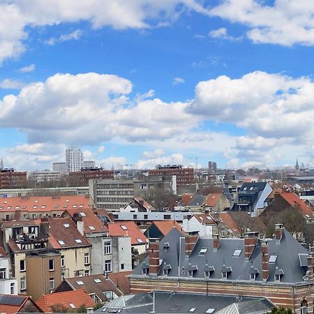 Modern Apartment In Cureghem Anderlecht 134 M² + Terrace Brussel Eksteriør bilde