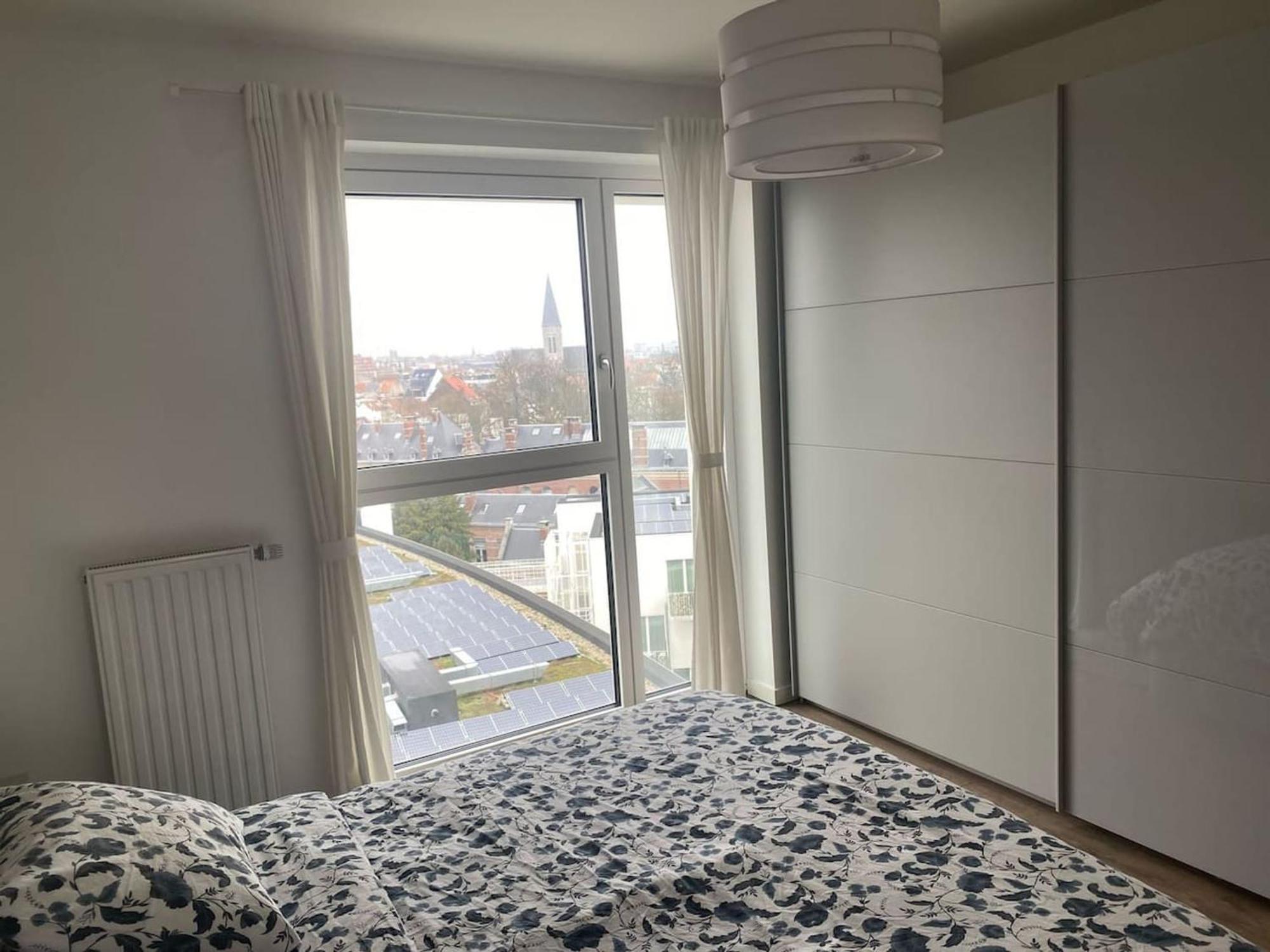 Modern Apartment In Cureghem Anderlecht 134 M² + Terrace Brussel Eksteriør bilde