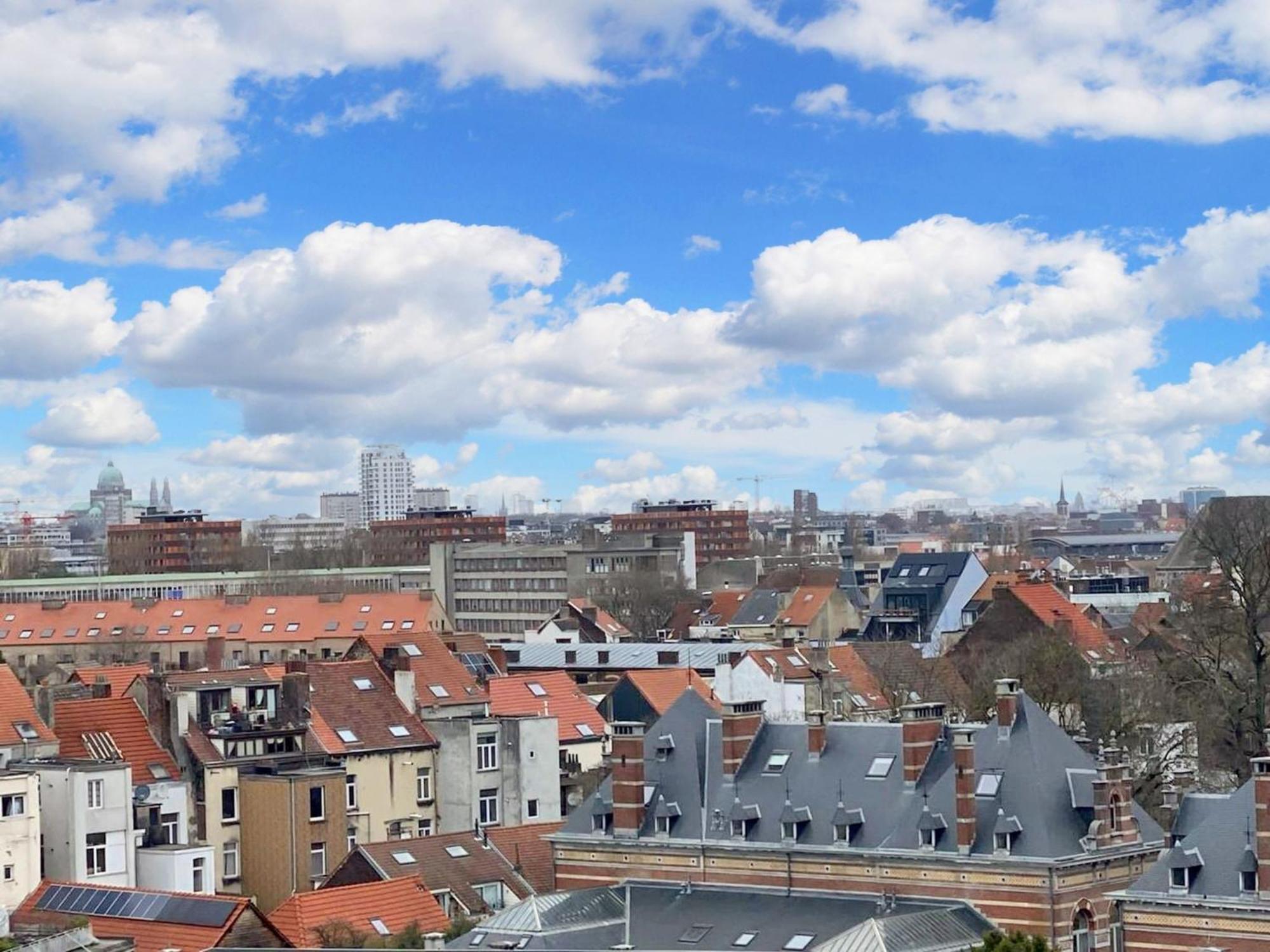 Modern Apartment In Cureghem Anderlecht 134 M² + Terrace Brussel Eksteriør bilde